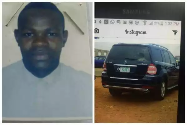 Yepa!!! How This Driver Absconded With His Madam’s Mercedes Benz In Lagos [See Photos]